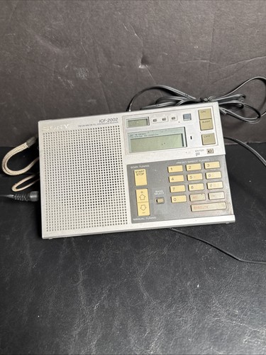 Sony icf 2002 radio with - sony,