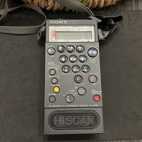 Sony icf pro80 with add - sony, icf-pro80