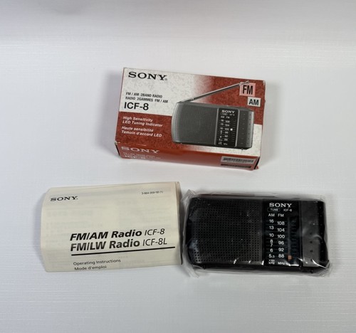 Sony icf fm radio - sony, am/fm